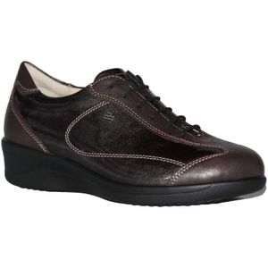 Finn Comfort - Sorrent - Veterschoenen - Zwart - Lak