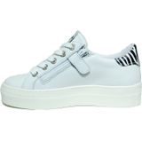 Develab - 059.LEOPARD - Sneakers - Wit - Leer