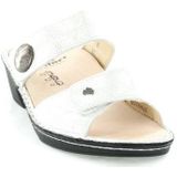 Finn Comfort - 2697 Felice - Slippers - Zilver - Leer