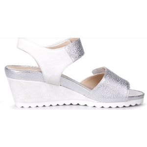 Hassia - 7604 - Sandalen - Zilver - Leer