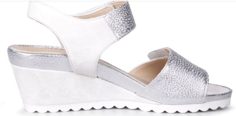 Hassia - 7604 - Sandalen - Zilver - Leer