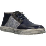 Lorenzi - Veterbooty - Blauw Multi - Leer Combi