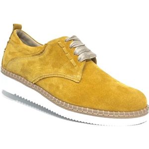 Durea - 6238 - Veterschoenen - Dames - Zwart - Leer