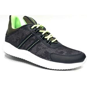 Track Style - 320400 - Sneakers - Zwart - Leer