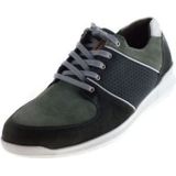 GIJS - 205 8353 - Sneakers - Grijs Marine Wit - Leer