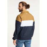 DreiMaster - Jas - Donker Zand - Heren - Colorblock Look