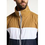 DreiMaster - Jas - Donker Zand - Heren - Colorblock Look