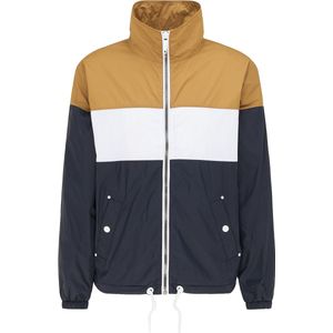 DreiMaster - Jas - Donker Zand - Heren - Colorblock Look