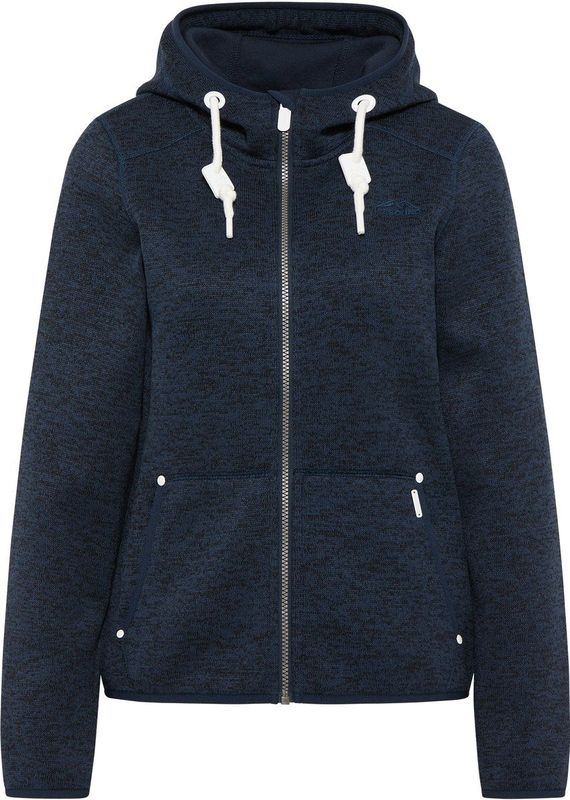 ICEBOUND - Yuka Serie - Gebreide Fleece Jas - Marine - Dames