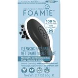 Foamie Too Coal To Be True syndet voor het reinigen van het gezicht voor Normale tot Gemengde Huid 60 gr
