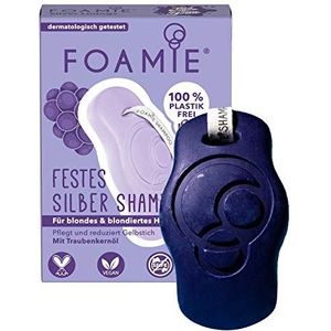 Foamie Solid shampoo zilver voor blond & gebleekt haar, 80 g