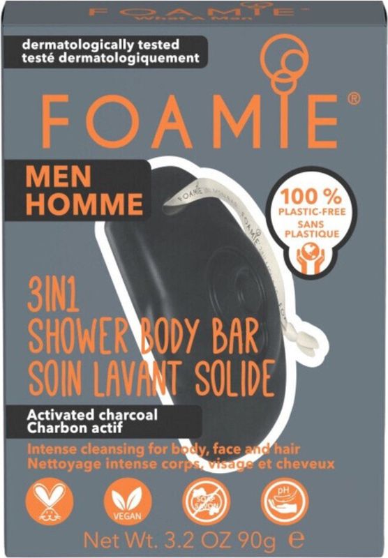 Foamie - Shampoo Bar - Dark - Huidneutraal - 3 in 1