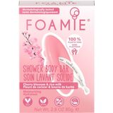 Foamie Cherry Kiss Shower Body Bar Syndet voor in de Douch 80 gr