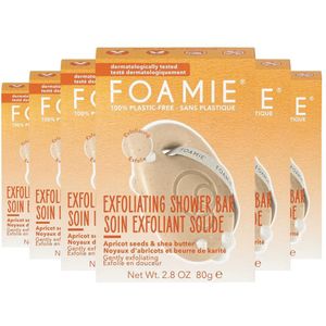 Foamie - Body Bar - Abrikoospitten - 80 gr - 2-In-1 - Meer Dan Een Peeling