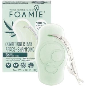 Foamie Conditioner Bar Aloe You Vera Much - Droog Haar