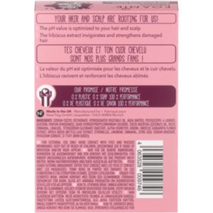 Foamie - Shampoo Bar Hibiskiss - 3 in 1 Shampoo - Voor Beschadigd Haar