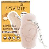 Foamie Kiss Me Argan Shampoo Bar organisch vaste shampoo tegen Kroes Haar 80 g