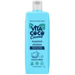 Vita Coco Coconut Shampoo Nourish (400 ml) voor droog haar • Voedende haarshampoo hydrateert en verzorgt het haar • Kokos verzorgende shampoo voor alle haartypes