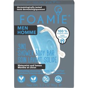 Foamie - 3-in-1 Bar - Seas The Day - 90gr - Watermunt - Citroen