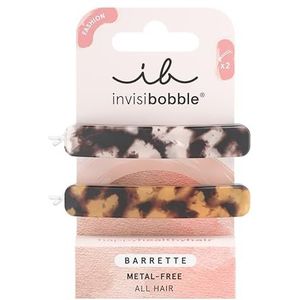Invisibobble - Havana Mama - Haarspelden - Luipaardpatroon - 2 Stuks
