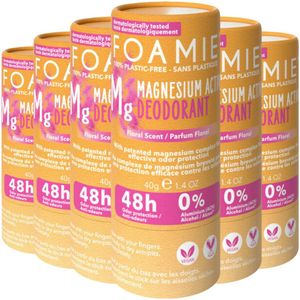 Foamie - Deodorant Stick Happy Day - Voordeelverpakking - 6 x 40 gr