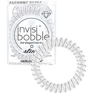 invisibobble Haarbanden Slim Chroom Zoet Chroom, Per verpakking 3 stuks