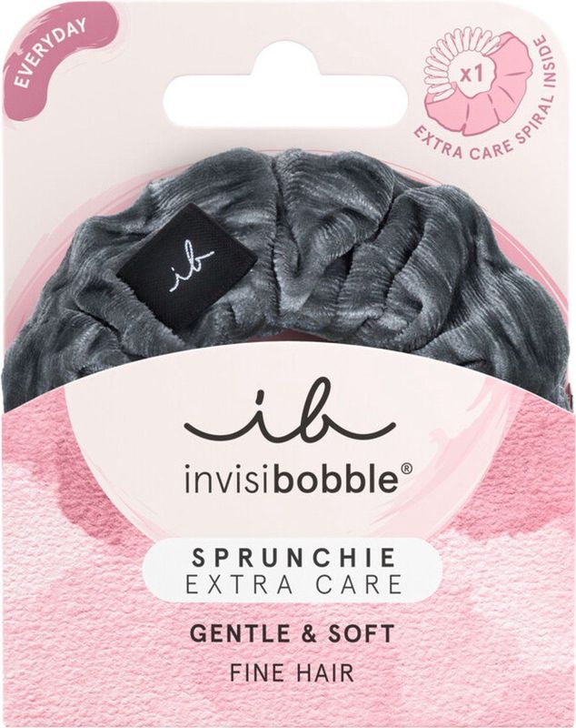 Invisibobble - Sprunchie - Scrunchie - Grijs - Stof
