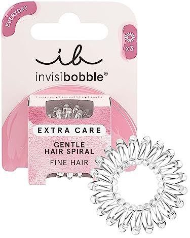 Invisibobble Extra Care Crystal Clear 3 st