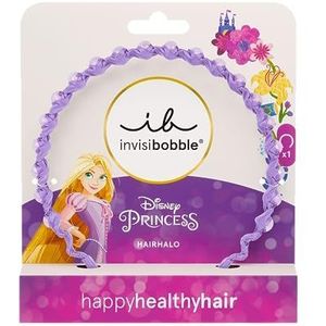 invisibobble KIDS HAIRHALO Disney Rapunzel Haarband voor meisjes, haaraccessoires voor meisjes, haarband voor prinsessenlooks, 1 stuk (1 stuk)