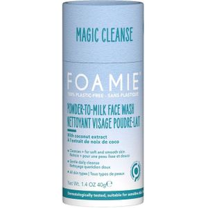 Foamie Kokos Soft Face Cleansing Poeder - Reinigend en Hydraterend Gezichtspoeder - Gezichtszeep Gevoelige Huid Zonder Plastic en Veganistisch - 80 Toepass
