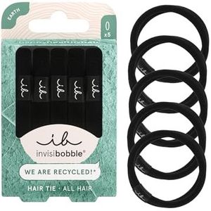 Invisibobble Hair Tie Black 5st