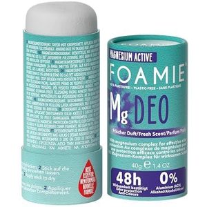 Foamie - Magnesium Active - Deodorant - Frisse Geur - Plasticvrij - 40gr