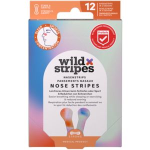 Wild Stripes - Neusstrips - Sunrise - 12 Stuks - Huidvriendelijk