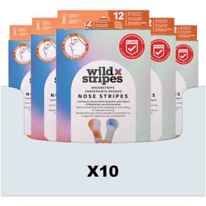 Wild Stripes - Neusstrips - Sunrise - 12 Stuks