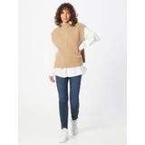 Slim fit jeans met ritszak