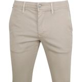 Chino Broek - Kit - Stretch - Klassieke Taillehoogte