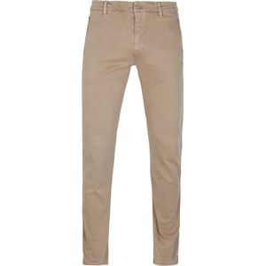Chino - Dune Beige - Katoen - Met Riemlussen en Steekzakken
