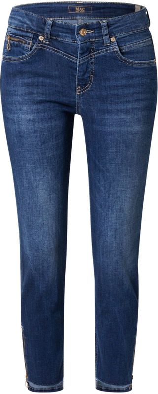 Slim fit jeans met ritszak