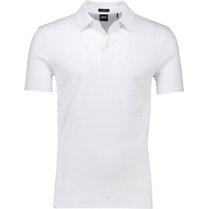 Boss - Palosh - Poloshirt - Wit - 100% Katoen