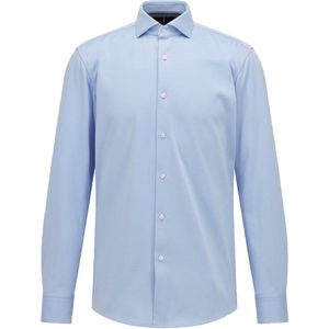 BOSS Black Overhemd Lange Mouw - Blauw