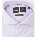 BOSS Black Overhemd Lange Mouw - Blauw