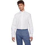 BOSS - Joe - Overhemd - Wit - Regular Fit - Structuurweving