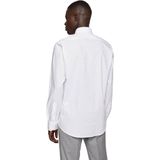 BOSS Overhemd - Regular Fit - Popeline - Wit