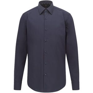 Hugo Boss Hemd Lange Mouw - H-JOE-Kent - Navy