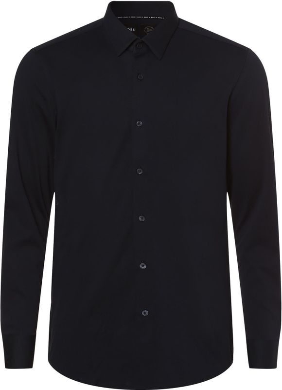 Boss Black - Heren Overhemd - Donkerblauw - Hank Kent