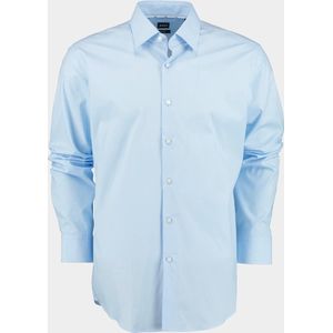 Slim Fit Businesshemd aus Popeline mit Stretch-Anteil