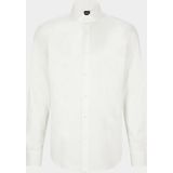 BOSS Joe Regular Fit Overhemd - Structuur - Wit - Strijkvriendelijk