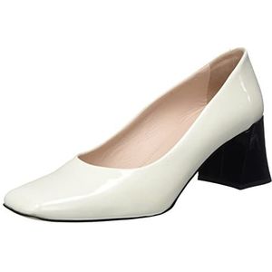 HUGO Sophy Pump60-p Pump voor dames, Open White114, 40 EU