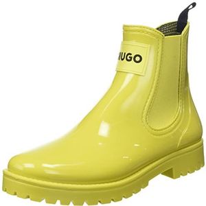 HUGO Vrouwen Tabita Rain Bootie Regenlaarzen, Helder geel 735, 40 EU