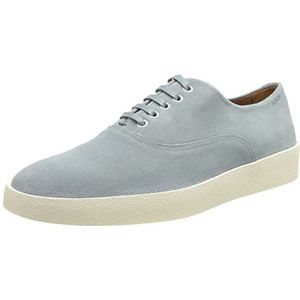 BOSS Clay Tenn Oxford-schoenen voor heren, van suède met rubberen zool, maat, Light Pastel Blue453, 44 EU
